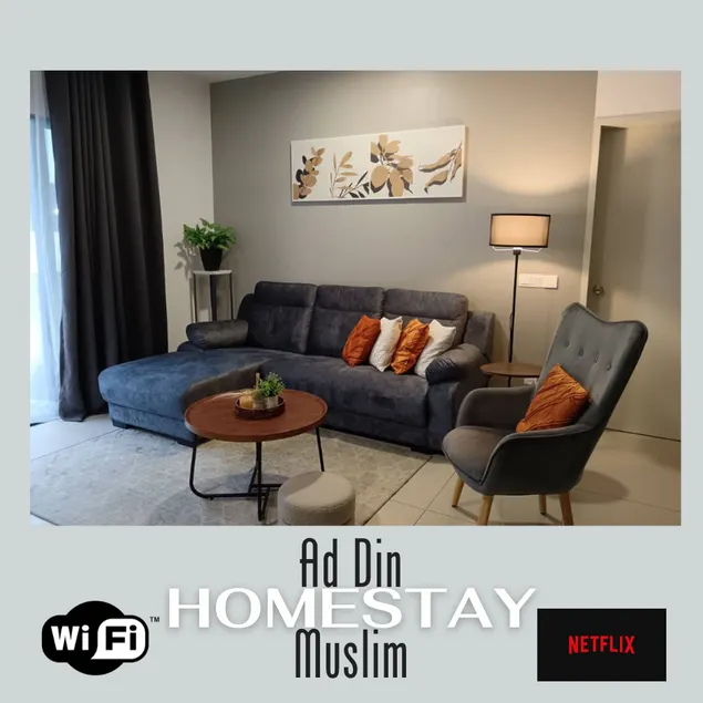 Ad Din Muslim Homestay, COZY, Wifi & Netflix - Image 1