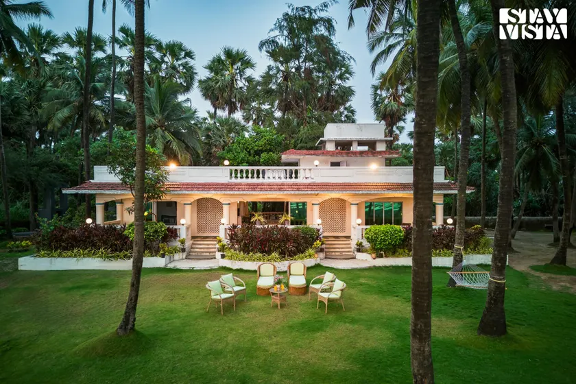 StayVista's Villa Bharat - Beachfront serenity with A spacious lawn - Image 1