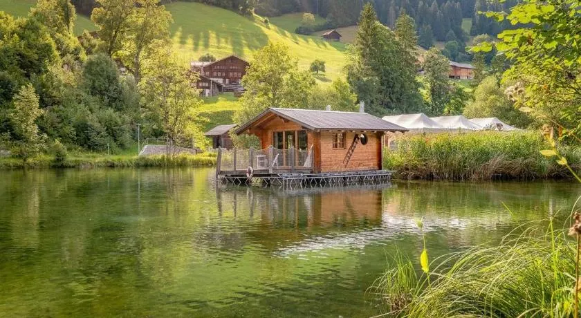 Tiny Water Villa on a Lake with shared camping bathroom - Image 1