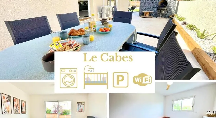 Le Cabes - Climatisation - BBQ -Terrasse & Jardin- Free Parking 2 places-WIFI - Télétravail - SudSéjourConciergerie - Image 1
