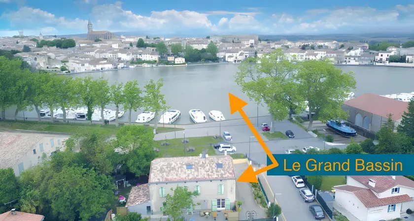 Le Grand Bassin, B&B autonome, au bord du canal du Midi - Image 1