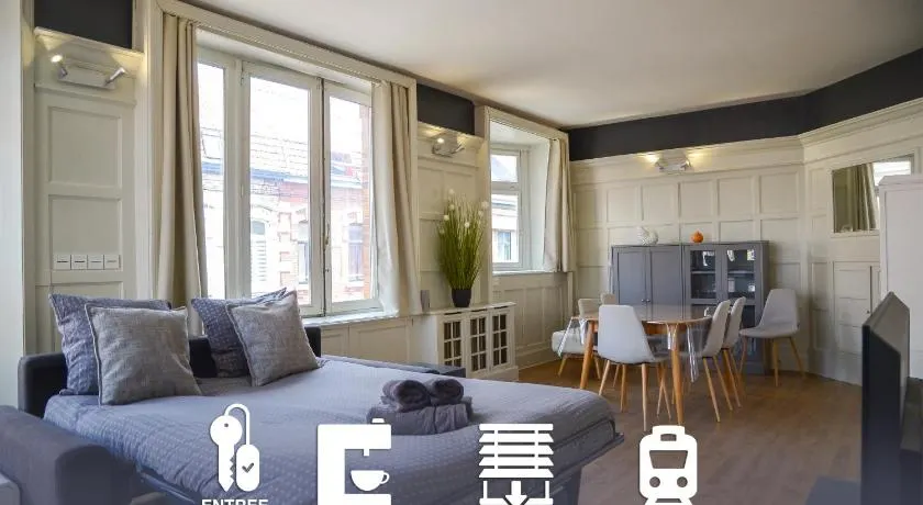 Le magnifique, proche Gare, séjour 30 m2, proxi Lille - Image 1