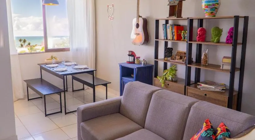 apartamento vista mar 2 quartos estacionamento gratis Netflix e self check in - Image 1