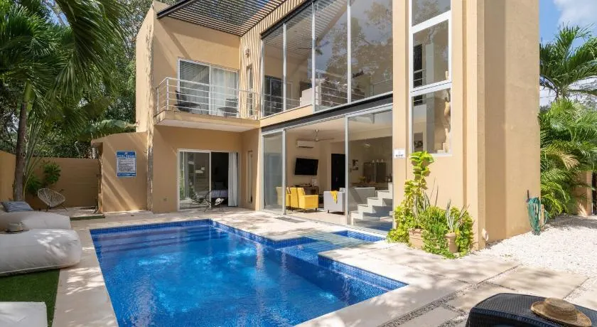 Tulum Private Modern Villa-Pool Beds-AC-Internet-Parking-Grill - Image 1