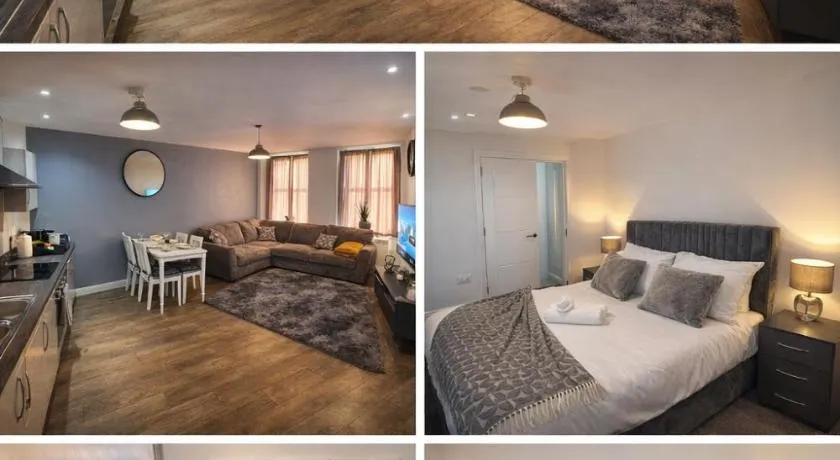 Luxury 2 Bedrooms Apartment with Off Street Free Parking Rugby - Image 1
