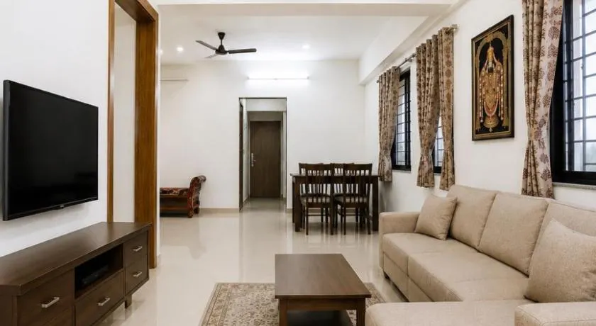 Newly built Spacious & Luxurious 1650 sft 2BHK with AC, fully functional kitchen, car parking in Tirupati near Railway Station - Image 1