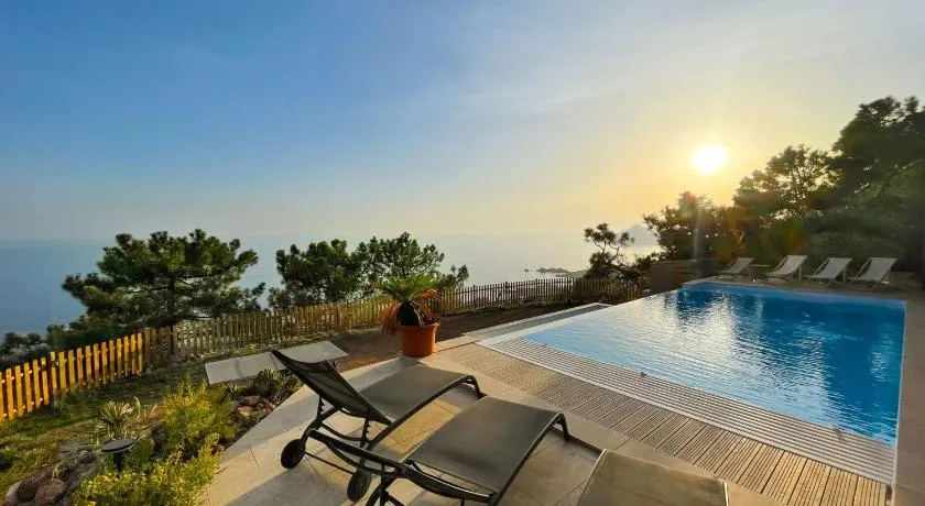 Sea-view villa for 11 guests with a heated infinity pool - Image 1