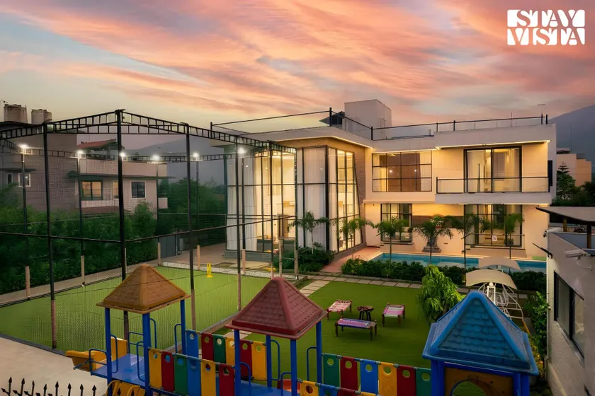 StayVista's Lacielo - 6BHK Pet-Friendly Villa with Sports Turf - Image 1