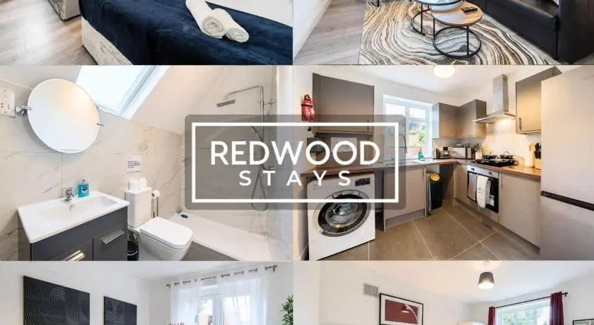Spacious 3-Bedroom Serviced House, Free On-Street Parking, Free WiFi By Redwood Stays - Image 1