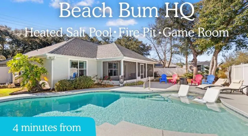 Family Home with Private Pool, Game Room, Fire Pit - Image 1