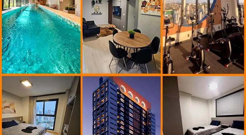 Apartamento 2 Quartos Premium com Suíte no Centro com Piscina, Academia e Garagem - Prédio de Alto Padrão - Image 1