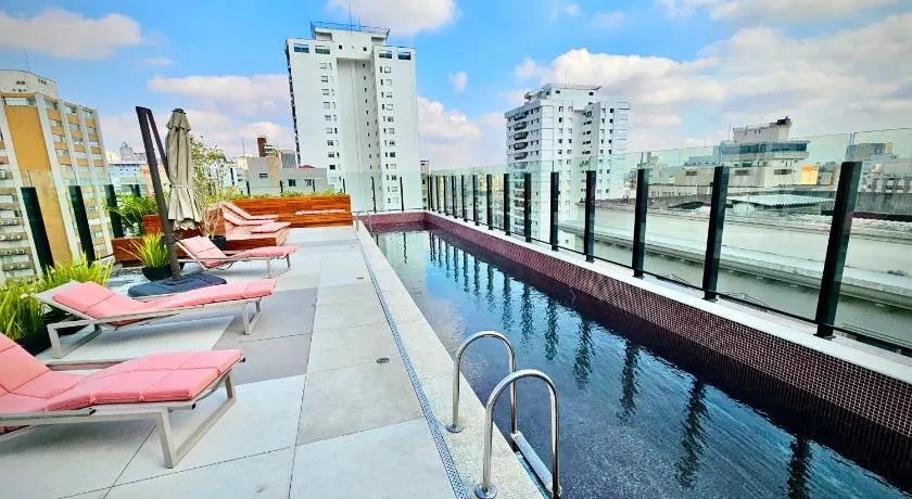 Studio Design Jardins! Piscina Academia CoWorking Lavanderia! 5 min Av Paulista! 8 min Oscar Freire! - Image 1