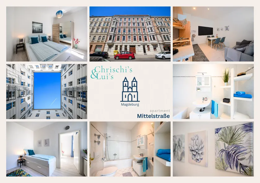 Zentrale, ruhige Wohnung auf dem Werder, 4 Personen - Image 1