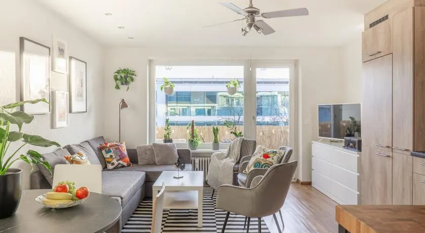 Modern Apartment with Balcony near SBB - Special PRIMERO PICASSO Apartment, Basel, up to 6 guests - Image 1