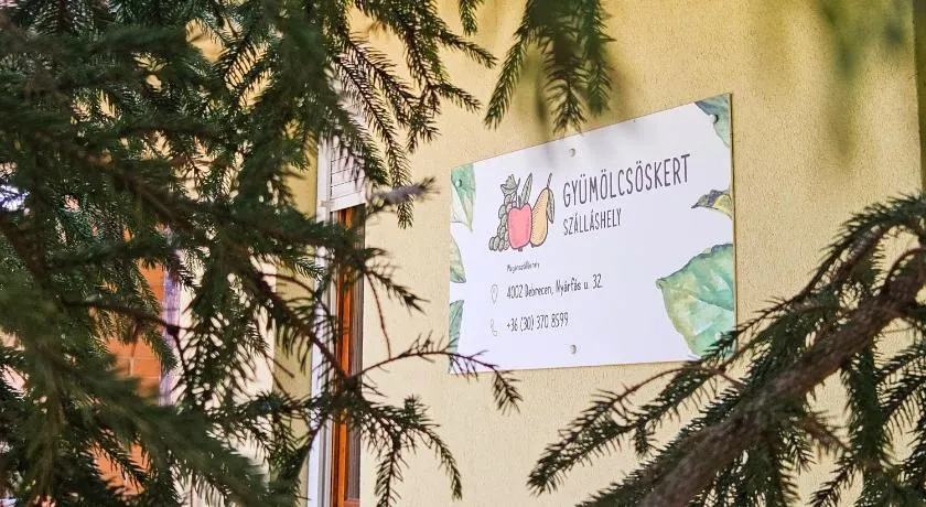 Gyümölcsöskert Szálláshely - Image 1