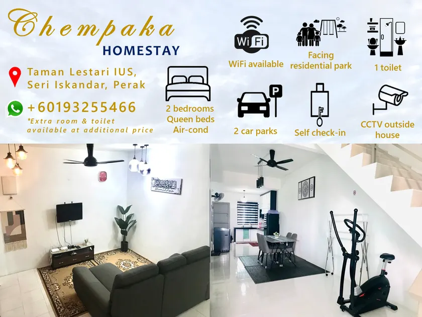 Chempaka Homestay (Near to UTP UiTM Seri Iskandar) - Image 1