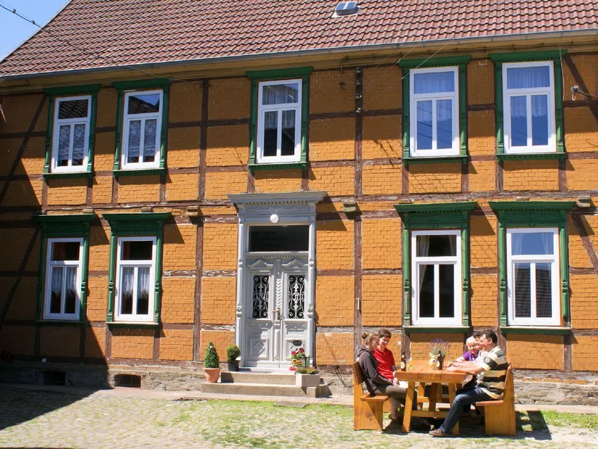 Beautiful group accommodation in Hüttenrode in a renovated Harz half-timbered home - Image 1
