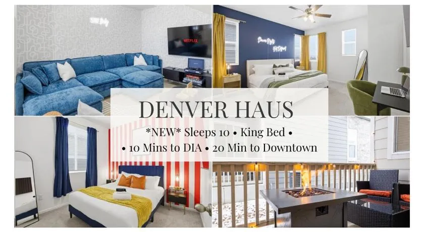 Sleeps 8, Fire pit, Near DIA & Downtown Denver - Image 1