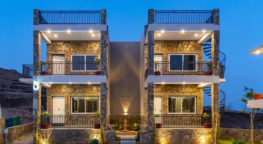 Alaya Stays The monolith 4 BHK Villa with Private Pool & Garden Lounge in Udaipur - Image 1