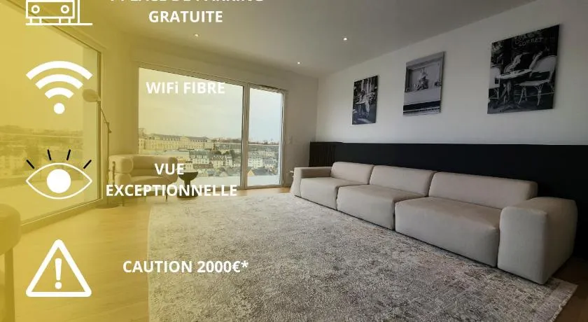 Le Davs - Splendide Appartement avec vue Panoramique - Salle de Sport et Parking Gratuit - Image 1