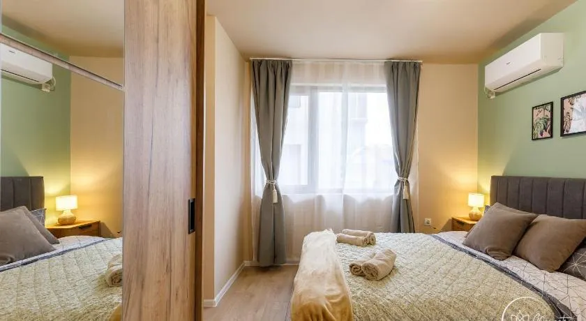 Namaste - Spacious Design Apartment near AUBG, 2 Terraces & Mountain View, Self check-in - Image 1