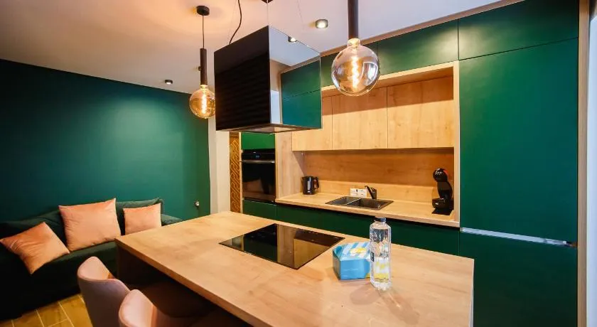 Green Velvet City Retreat - Image 1