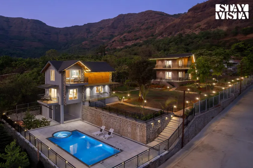 StayVista at Earthy Escapes with Pool & BBQ - Image 1