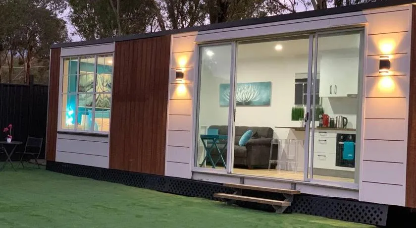 Tiny House in Belconnen 1BR Self Contained Complete Home Filtration as seen on The Block Phillip Island Wine - Image 1