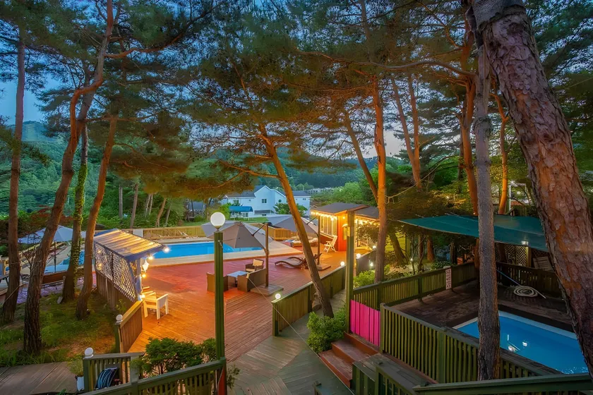 Hoengseong Marshmallow Pool Villa pets allowed - Image 1