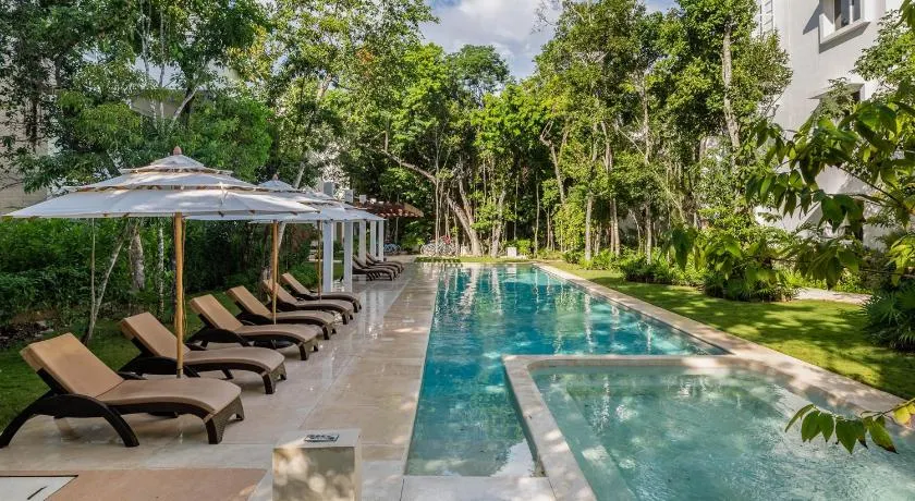 Quiet 2BR in Tulum with Pool Spacious Patio Gym - Image 1