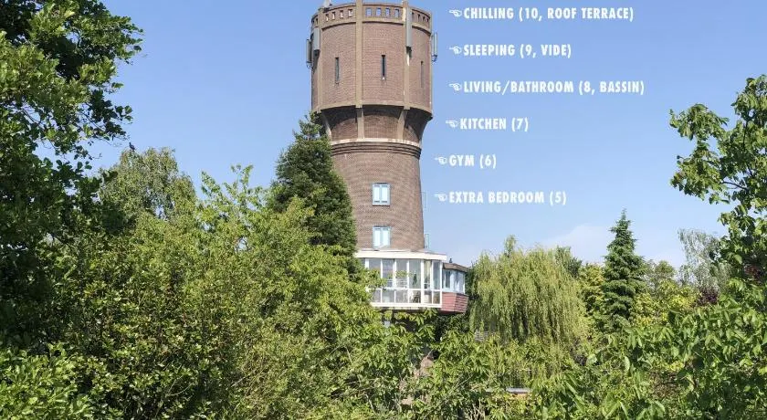 Verblijf boven in de watertoren van Strijen met dakterras - Image 1