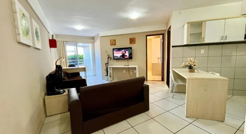Terrazzo 110 Ponta Negra Praia Flat - NBI - 54 m2 - Smart Tv - Image 1