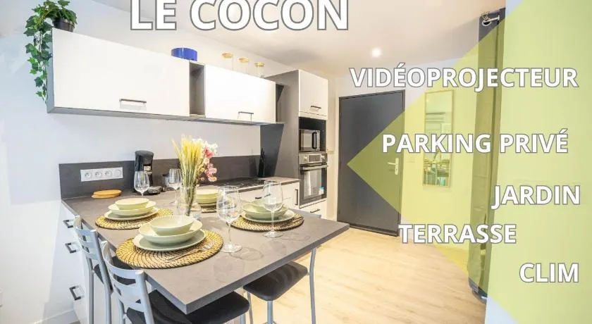 NEW Le Cocon-Clim-Parking-Wifi- Terrasse TOP PROS Conciergerie Montpellier - Image 1