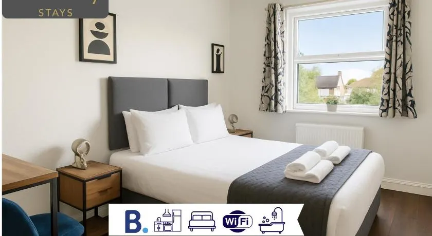 Free Parking - 5 mins to Cambridge City Centre - Near University by Luxiety Stays - Image 1