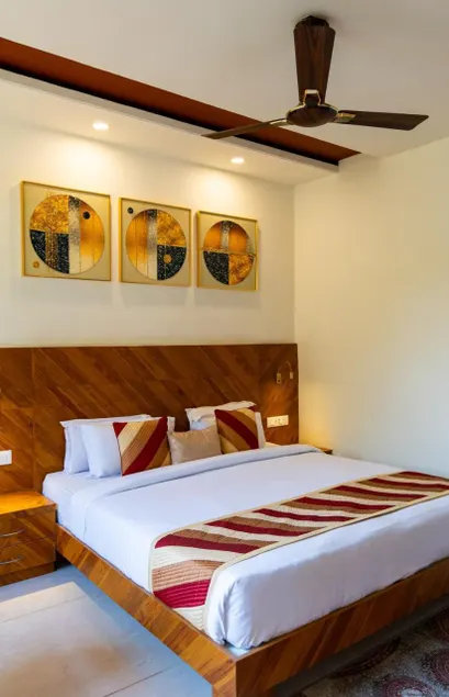 Alaya Stays, Krishna Serenity Pet-Friendly Suite with Pool, Lawn & Gazebo - Image 1