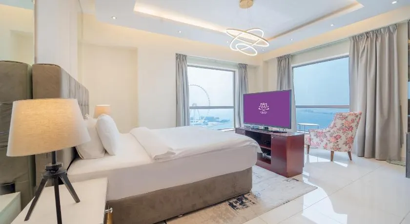 JBR Rimal , Panoramic Sea and Marina Views, 2m walk to Beach by Gardenia Suites - Image 1