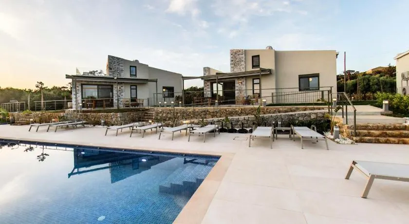 Mitos Luxury Villas 2 x 150sqm Heated Pool each villa sleeps 10 - Image 1
