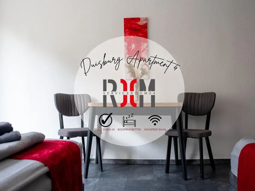 Livemore24 - Apartment 4 in Duisburg WLAN - Smart-TV - 24-7 Check-in und Küche - Image 1