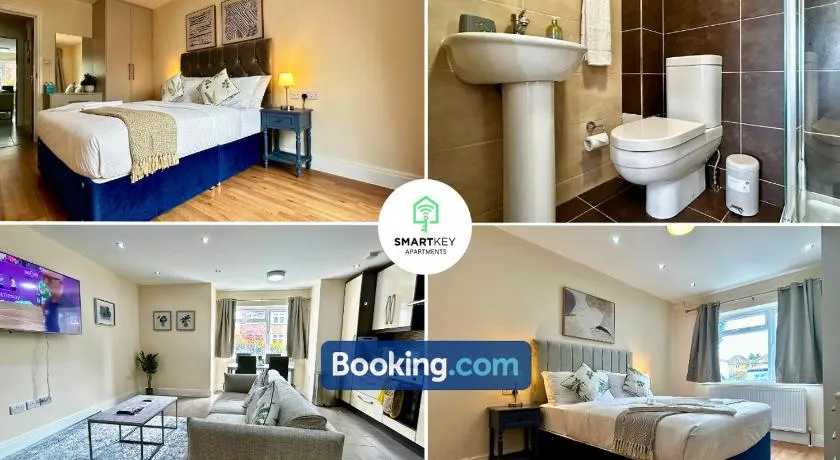 Modern 2 Bed 2 Bath Apartment Free Parking - Image 1