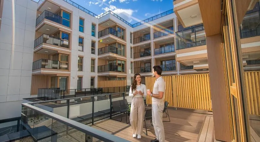 Azure Seaside Apartment - Luxury Apartment with Terrace, Balcony and Parking in Gdansk - Image 1