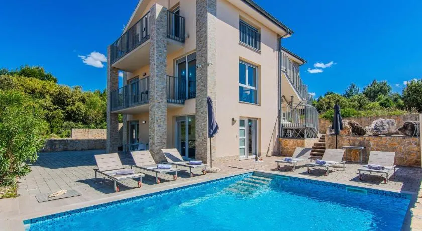 Villa Sandy Beach with outdoor pool, few seconds from the beach - Image 1