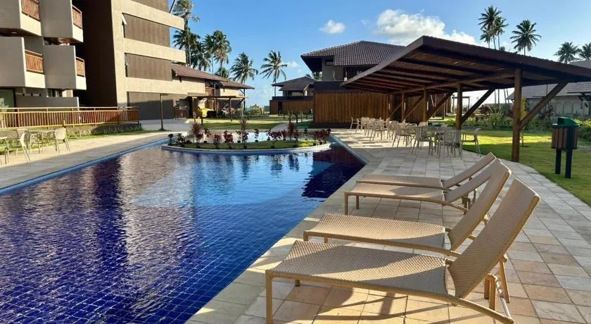Flat luxo pet friendly - Carneiros Atlântico Resort 4125 - Praia dos Carneiros Beira-mar - Tamandaré Próx à Igrejinha - Image 1