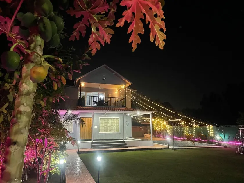 BellaVista Farmhouse stay in noida pool party - Image 1