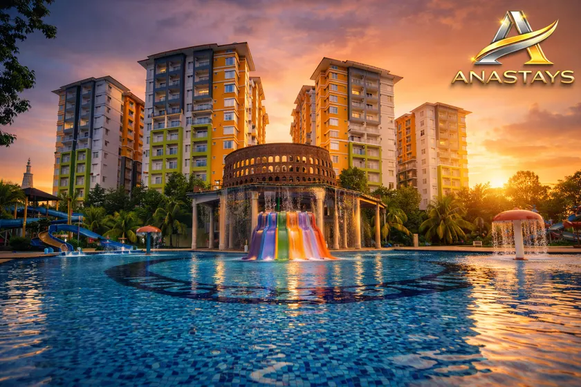 Anastays Premier Suite Studio & Apartment Melaka Waterpark Resort - Image 1