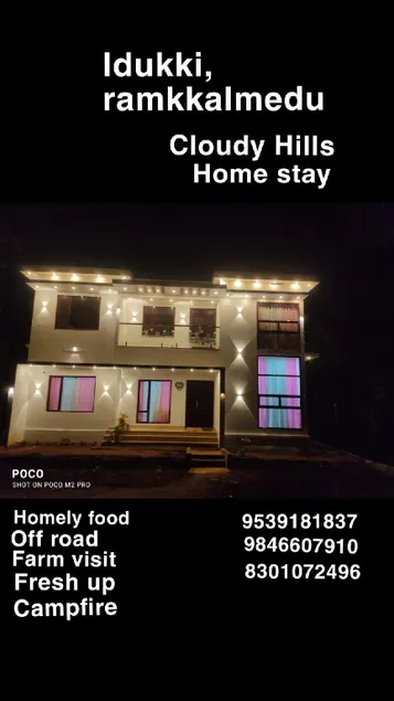 Cloudy Hills Homestay, Ramakkalmedu,Idukki - Image 1