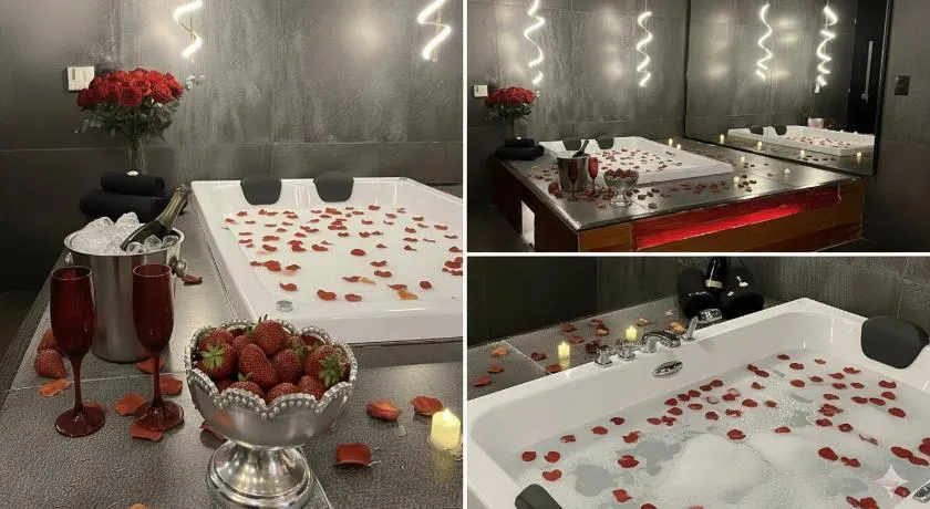 Suíte Romântica com Jacuzzi Privativa Aquecida 8 min Praia - Balneário Camboriú - Image 1