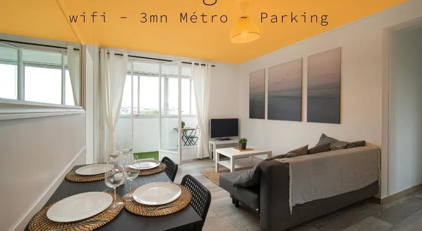 Appartement tout équipé parking balcon 2 chambres - Image 1