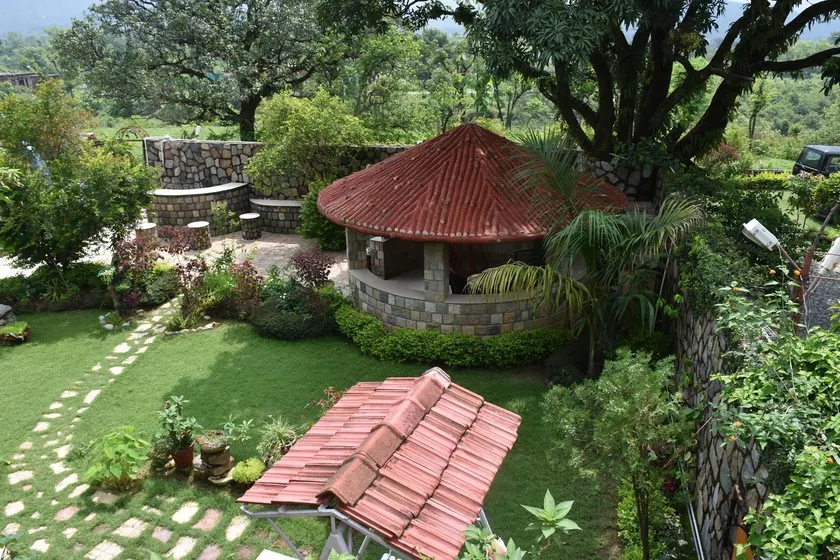 Snow View Designer Hut Garden Living - Image 1