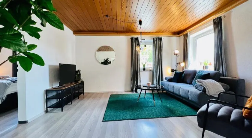 Ferienwohnung ländliche Atmosphäre Geräumig mit Arbeits und Parkplatz Küche Netflix perfekt für Gruppen - Image 1