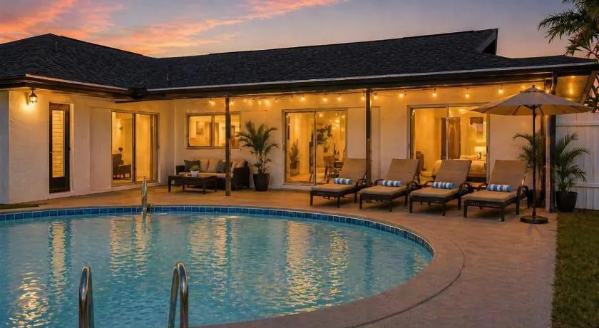 Sunny Cape Coral, free Heated Pool from Nov March No extras Fees - Image 1